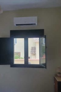 instalacion split aire acondicionado 1x1 habitacion